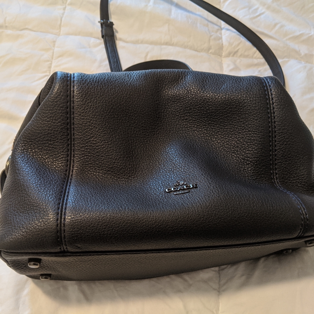 Coach Pebble Lenox Satchel